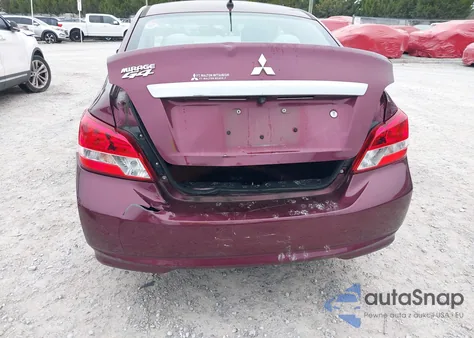 2020 Mitsubishi Mirage G4 Es from USA, damaged, VIN ML32F3FJ0LHF07422